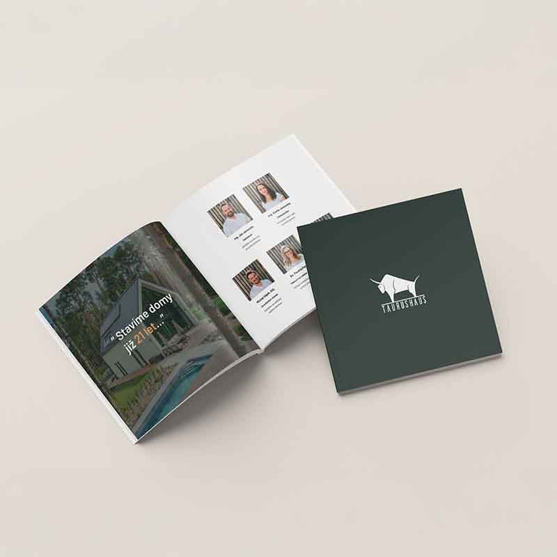 Printed catalogs, brochures, and business cards